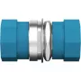 Adaptador de fibra óptica EFB Elektronik 53344.3 FC/PC azul metálico