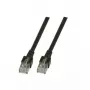 Cable de red EFB Elektronik Cat5e RJ-45 10m negro