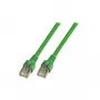 Cable de red EFB Elektronik RJ45 S/FTP Cat5e RJ-45 0,5 m verde
