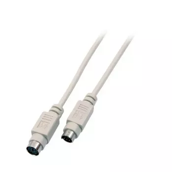 EFB Elektronik EK323.10 cable alargador PS/2 para teclado/ratón, 10 m, beige