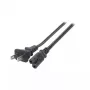 Cable de alimentación EFB Elektronik EK496.1,8 negro 1,8 m