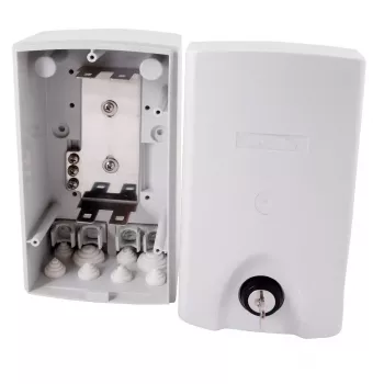 Caja eléctrica EFB Elektronik 46049.1 gris ancho 103 mm fondo 90 mm alto 185 mm