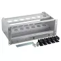 Subrack EFB Elektronik 53711.1 — carcasa de aluminio/termoplástico, 483×295×178 mm, gris