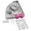 EFB Elektronik 53712.1 Carcasa micro de distribución de empalmes, IP20, RAL 7035