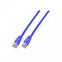 Cable de red EFB Elektronik 10 m Cat6 RJ-45 U/UTP azul