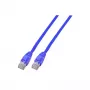Cable de red EFB Elektronik 5 m Cat6 RJ-45 U/UTP azul
