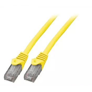 Cable de red EFB Elektronik K8104GE.7,5 RJ-45 Cat6 7,5 m amarillo