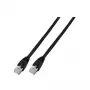 Cable de red EFB Elektronik 2 m Cat6 RJ-45 U/UTP negro