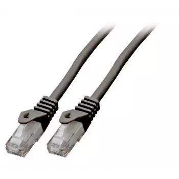 Cable de red EFB Elektronik K8104SW.7,5 RJ-45 Cat6 7,5 m negro