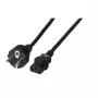 Cable de alimentación EFB Elektronik EK508SW.5 negro 5 m CEE7/7 conector hembra C13