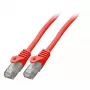 Cable de red EFB Elektronik K8104RT.0,5 RJ-45 Cat6 0,5 m rojo