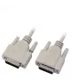 Cable serie EFB Elektronik K5139.5 beige 5 m D-Sub