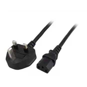 Cable de alimentación EFB Elektronik EK484.2 negro 2 m