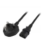 Cable de alimentación EFB Elektronik EK484.2 negro 2 m
