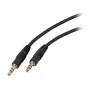 Cable de audio EFB Elektronik K5813SW.10 10 m 3,5 mm negro
