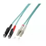 Cable de fibra óptica EFB Elektronik O0341.3 3 m 2x LC 2x E-2000 (LSH)