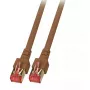 Cable de red EFB Elektronik K5517.0,25 RJ-45 Cat6 0,25 m marrón