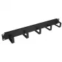 Organizador de cables EFB Elektronik 699995TS.1 negro