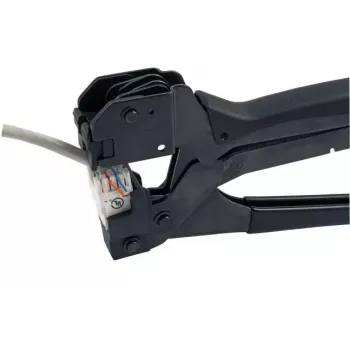 Herramienta de crimpado EFB Elektronik EHT-040 — crimpadora de cables, herramienta manual, negra