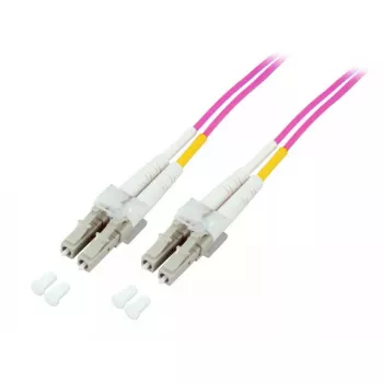 Cable de fibra óptica EFB Elektronik O0319.25 25 m 2x LC violeta