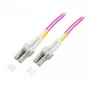 Cable de fibra óptica EFB Elektronik O0319.25 25 m 2x LC violeta