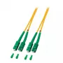 Cable de fibra óptica EFB Elektronik O2561.0,5 0,5 m SC amarillo