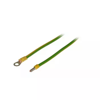 EFB Elektronik K2303.2 Cable de puesta a tierra, 6 mm2, RKS M6/AE, amarillo/verde