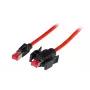 Cable de red EFB Elektronik K8670.5 rojo 5 m Cat6a S/FTP