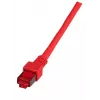 Cable de red EFB Elektronik K5512.50 RJ-45 Cat6 50 m rojo