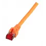 Cable de red EFB Elektronik K5516.50 RJ-45 Cat6 50 m naranja