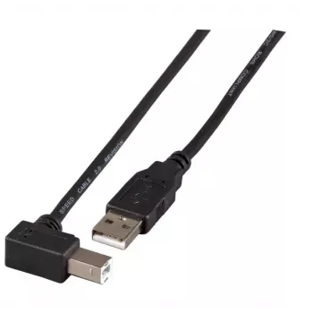 Cable USB EFB Elektronik K5260SW.1,8 1,8 m USB A USB B negro