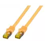 Cable de red EFB Elektronik MK7001.5Y RJ-45 Cat6a 5 m amarillo