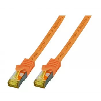 Cable de red EFB Elektronik MK7001.7,5O RJ-45 Cat6a 7,5 m naranja