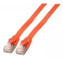 Cable de red EFB Elektronik K5545RT.1 RJ-45 Cat6a 1 m rojo