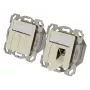 Toma de corriente 2 x RJ-45 EFB Elektronik ET-25133.1V1