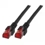 Cable de red EFB Elektronik K5515.40 negro 40 m Cat6 S/FTP
