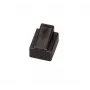 Tapa protectora electrónica EFB Elektronik 88048.1-10 negra 1 ud.