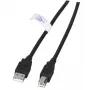 Cable USB EFB Elektronik K5203.1,8 1,8 m USB A USB B negro