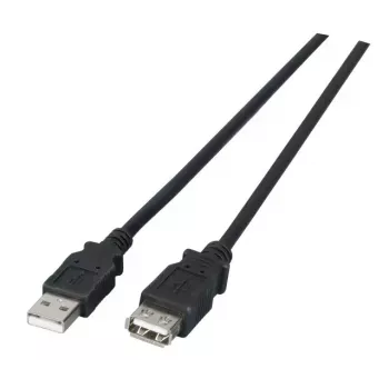 Cable USB EFB Elektronik K5205.5 5 m USB 2.0 negro