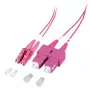 Cable de fibra óptica EFB Elektronik O0323.1-1.2 1 m 2x SC 2x LC