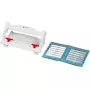 Prensa de protección de empalmes EFB Elektronik 53100.5 con 12 protectores de empalme de crimpado, prensa de plástico reutilizable