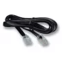 Cable telefónico EFB Elektronik K2406SW.1, 1 m, RJ-12 a RJ-45, negro