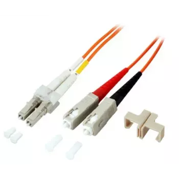 Cable de fibra óptica EFB Elektronik O0320.50 50 m LC SC naranja