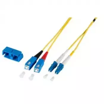 Cable de fibra óptica EFB Elektronik O0360.35 35 m LC SC amarillo