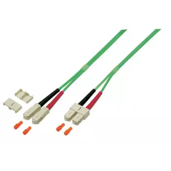 Cable de fibra óptica EFB Elektronik O0318.3OM5 3 m 2x SC verde