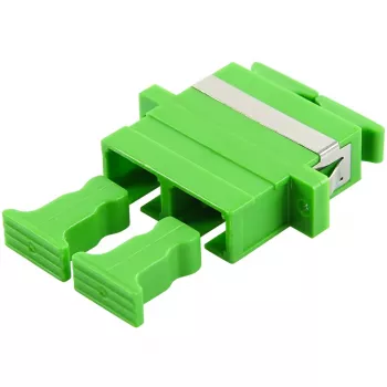 Adaptador de fibra óptica EFB Elektronik LFA120 SC/SC, multimodo, color lima