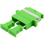 Adaptador de fibra óptica EFB Elektronik LFA120 SC/SC, multimodo, color lima