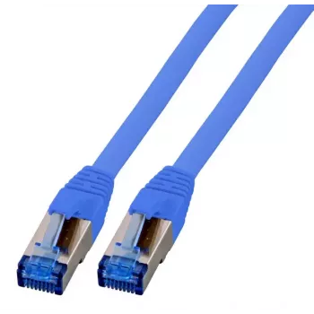 Cable de red EFB Elektronik K5525FBL.10 RJ-45 Cat6a 10 m azul