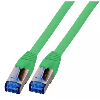 Cable de red EFB Elektronik K5525FGN.10 RJ-45 Cat6a 10 m verde