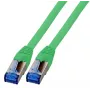 Cable de red EFB Elektronik K5525FGN.10 RJ-45 Cat6a 10 m verde